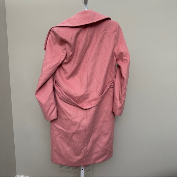 RIVER ISLAND PINK ROBE COAT SIZE S - Picture 5 of 5